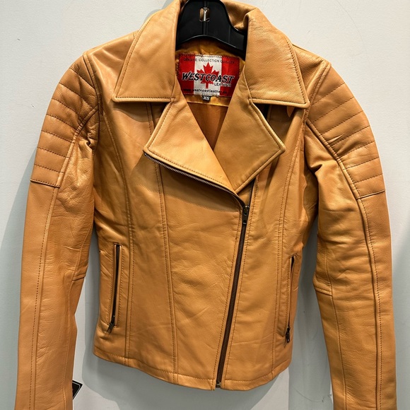 Classic leather Jacket Brown - Picture 1 of 2